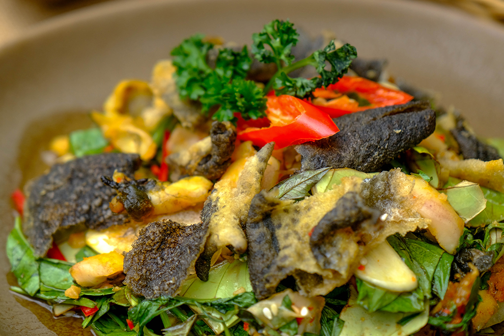Gỏi Ếch Rau Rừng