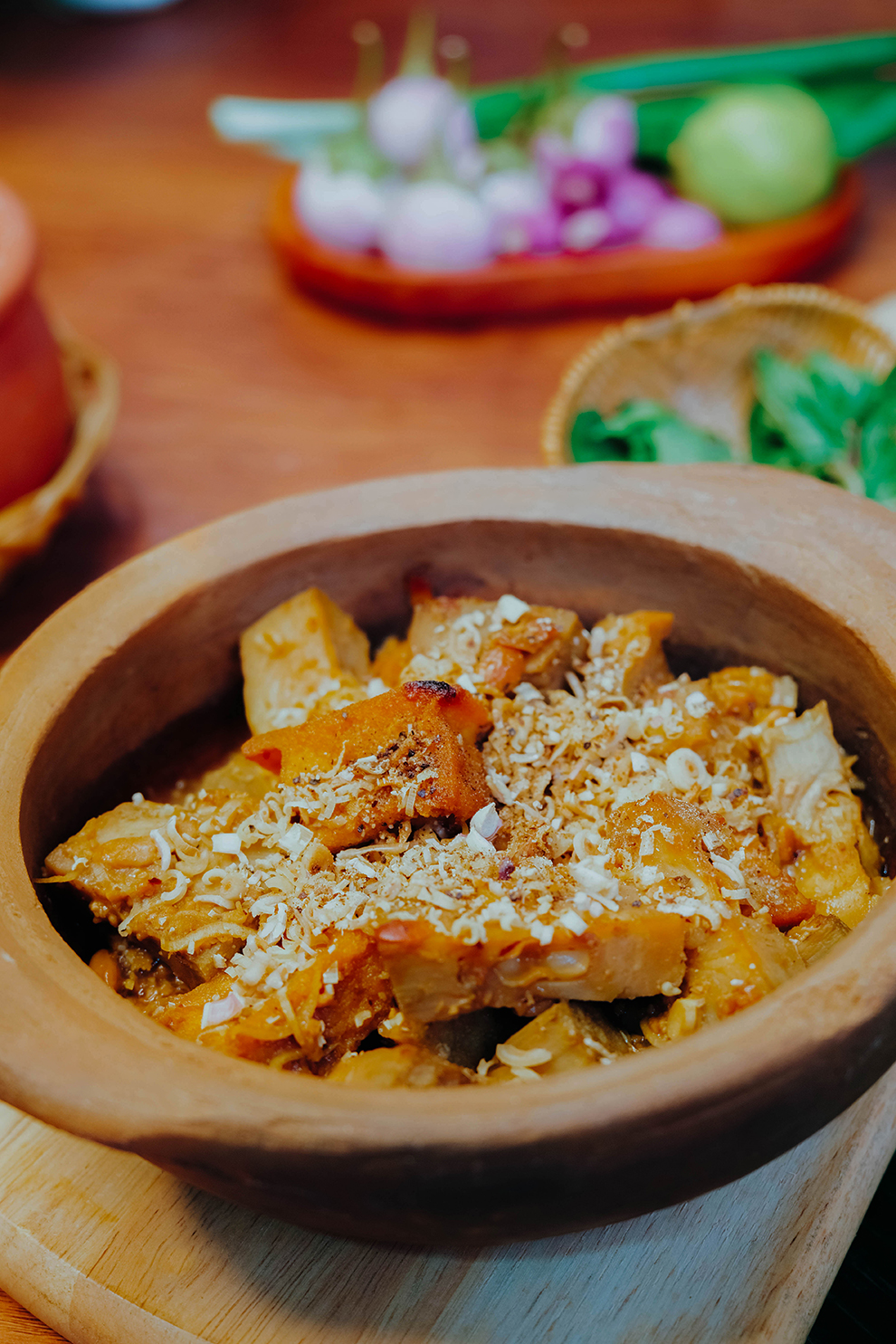 Mít Non Kho Tương Hột